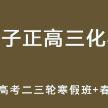 LZZ 2025高三化学 二三轮复习寒春班视频教程 百度网盘下载