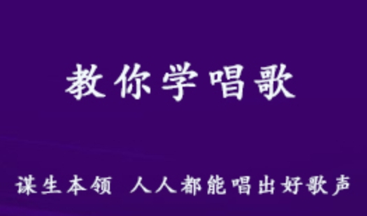 教你学唱歌教学视频 人人都能唱出好歌声 2.87G百度网盘资源打包下载